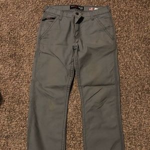 Ariat Mens Grey Boot Cut Pants 32x34